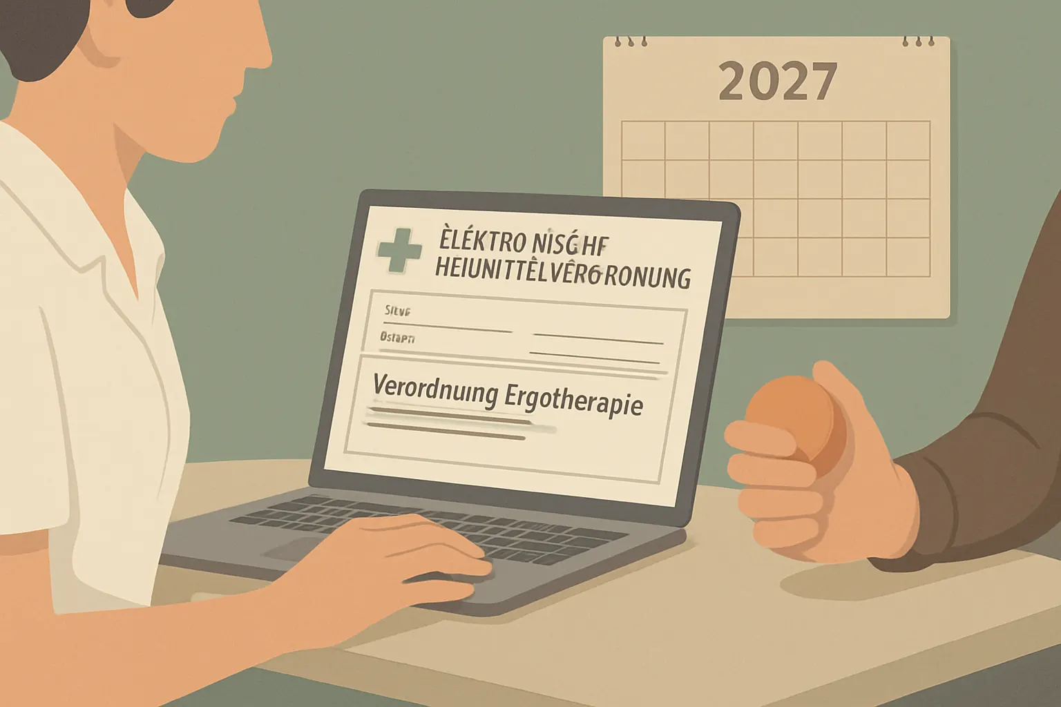 Elektronische Heilmittelverordnung: TI-Fristen Ergotherapie