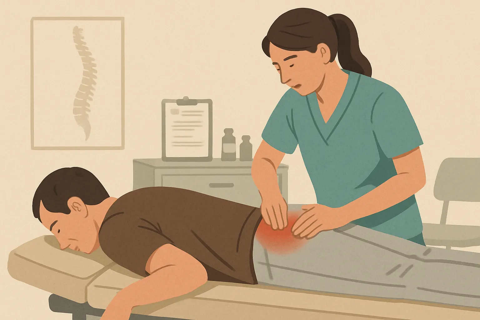 Physiotherapie bei Rückenschmerz: Leitlinie, Befund, Ziele