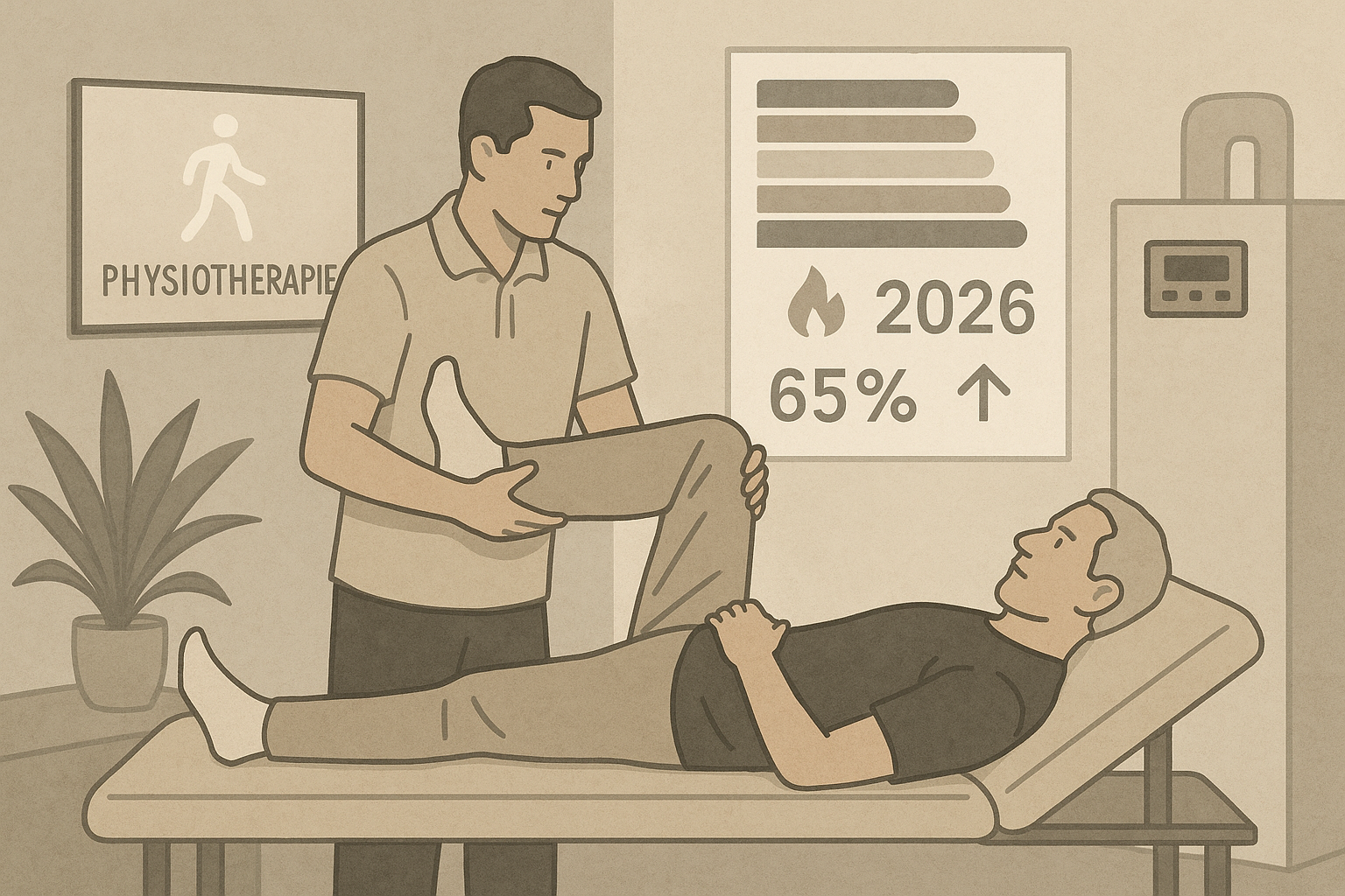 Physiotherapie-Praxis 2026: neue Anforderungen durch Wärmegesetz und Energieeffizienzvorgaben